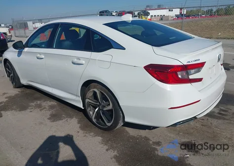 2019 Honda Accord Sport from USA, damaged, VIN 1HGCV1F37KA152782